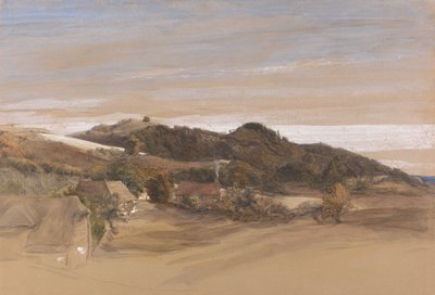 Underriver Hills, nahe Sevenoaks, Kent, von den Grundstücken von J. Herries, Esq. von Samuel Palmer